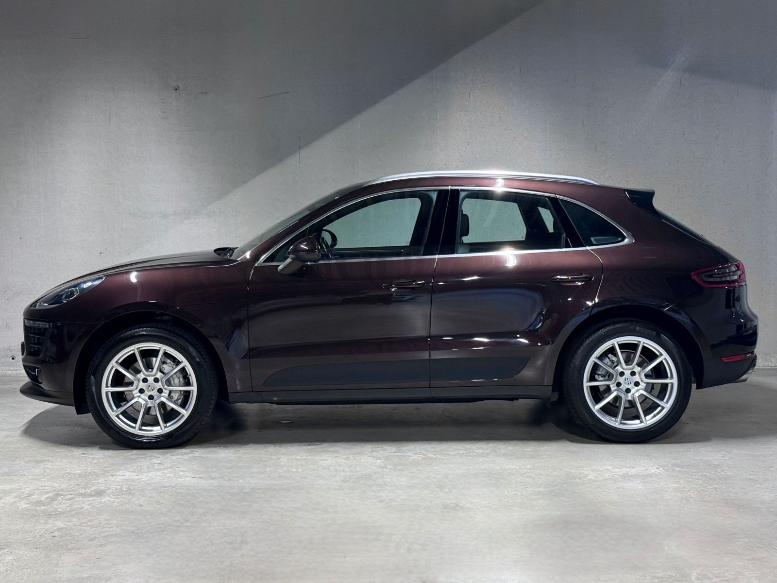 Porsche Macan S Volleder schwarz Panorama Dachsystem foto 3