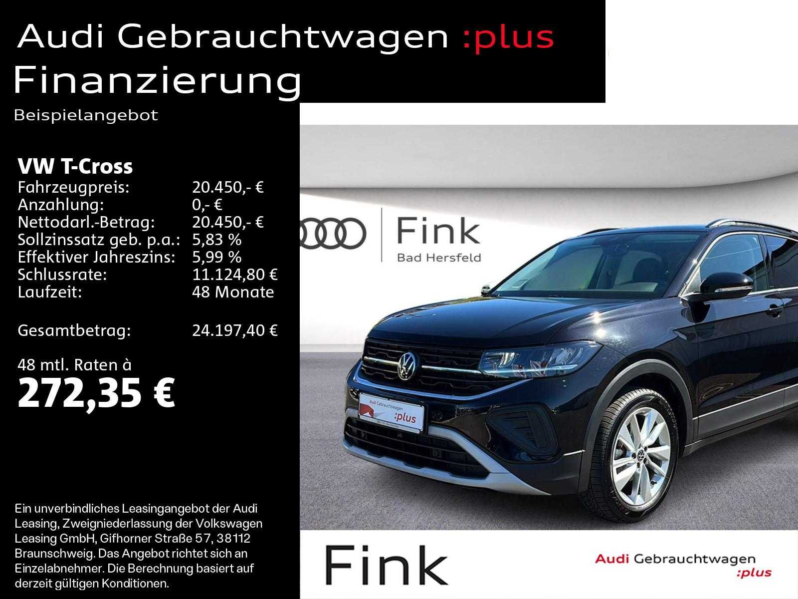 Volkswagen T-Cross Life 1.0 TSI LED Navi Kamera