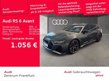 Audi Leasingangebot: Audi RS6 Avant Quattro tiptronic Laser HuD StdHz AHK