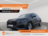 Audi Q8 55 TFSI e quattro Luftfed/AHK/ACC/RFK/NAVI/LE - Audi Q8: Grau, Plug-In Hybrid