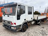 Iveco EuroCargo 80E17 ML100E17D DoKa Pritsche mit Kran - Iveco 80 e 17