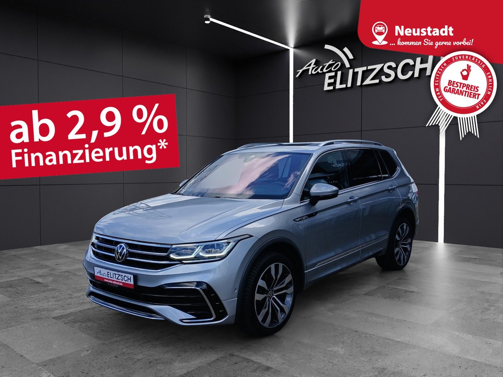 Fahrzeugabbildung Volkswagen Tiguan Allspace TSI R-Line DSG 4M IQ.Light Navi