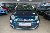Fiat 500 DolceVita Pano PDC CarPlay 1.Hand - Fiat 500: Blau