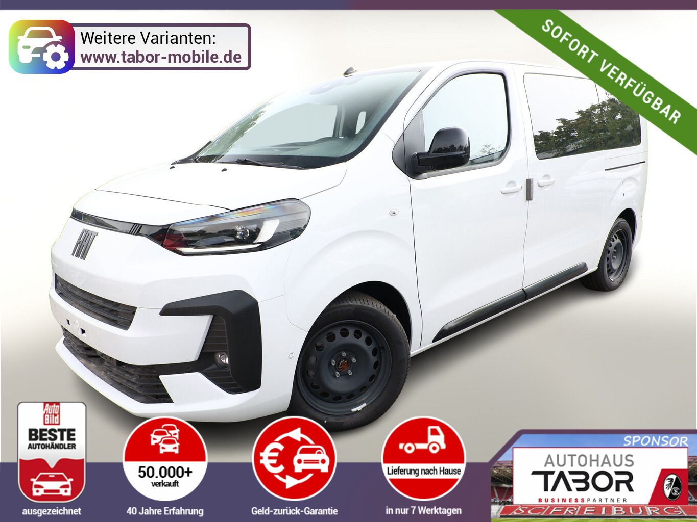 Fiat Ulysse AT8 L2 POP 8S Navi Keyl LED Kam UVP-27%*