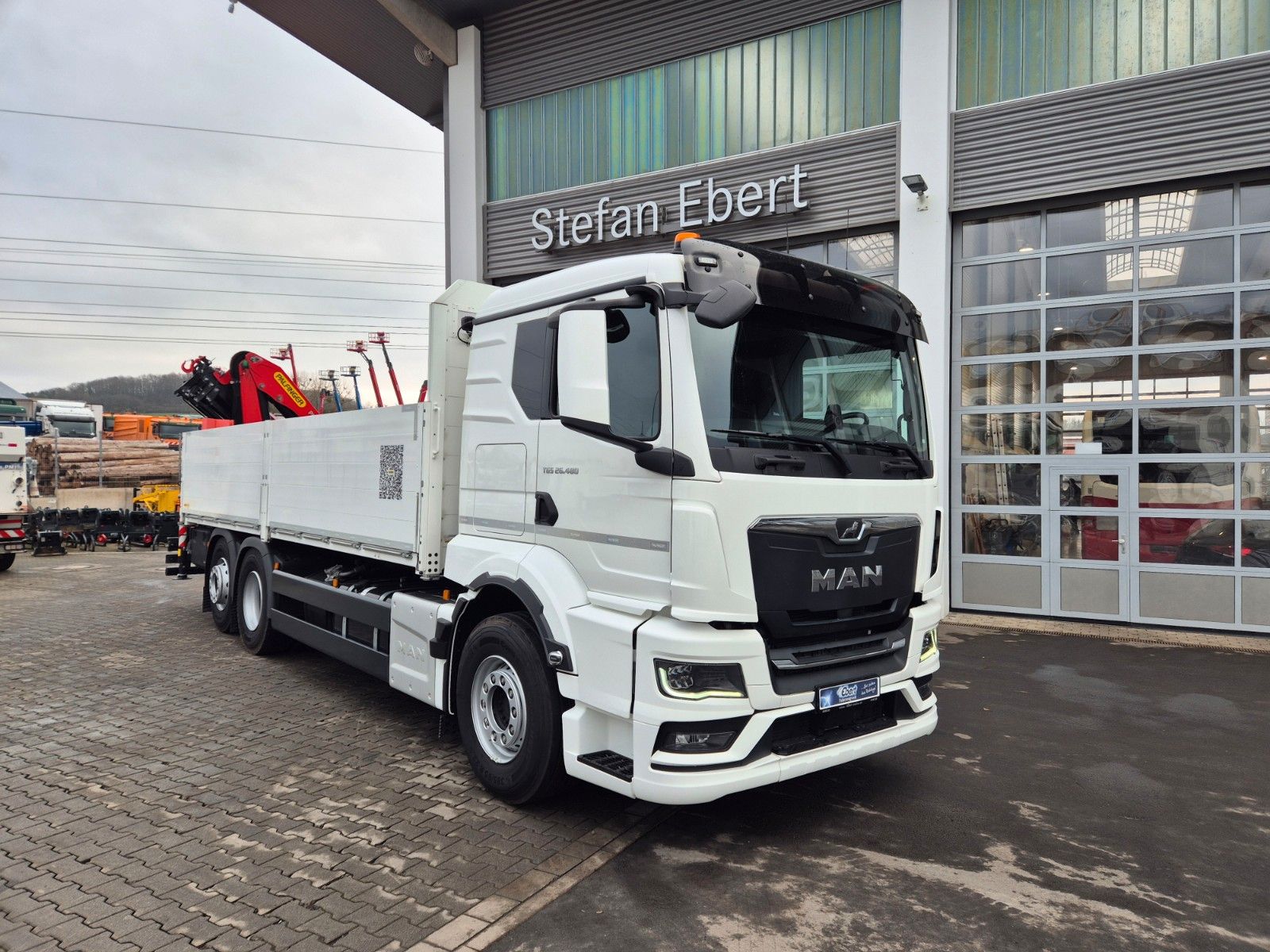 Fahrzeugabbildung MAN TGS 26.470 6x2-4 LL Palfinger PK19.001 SLD5 Funk