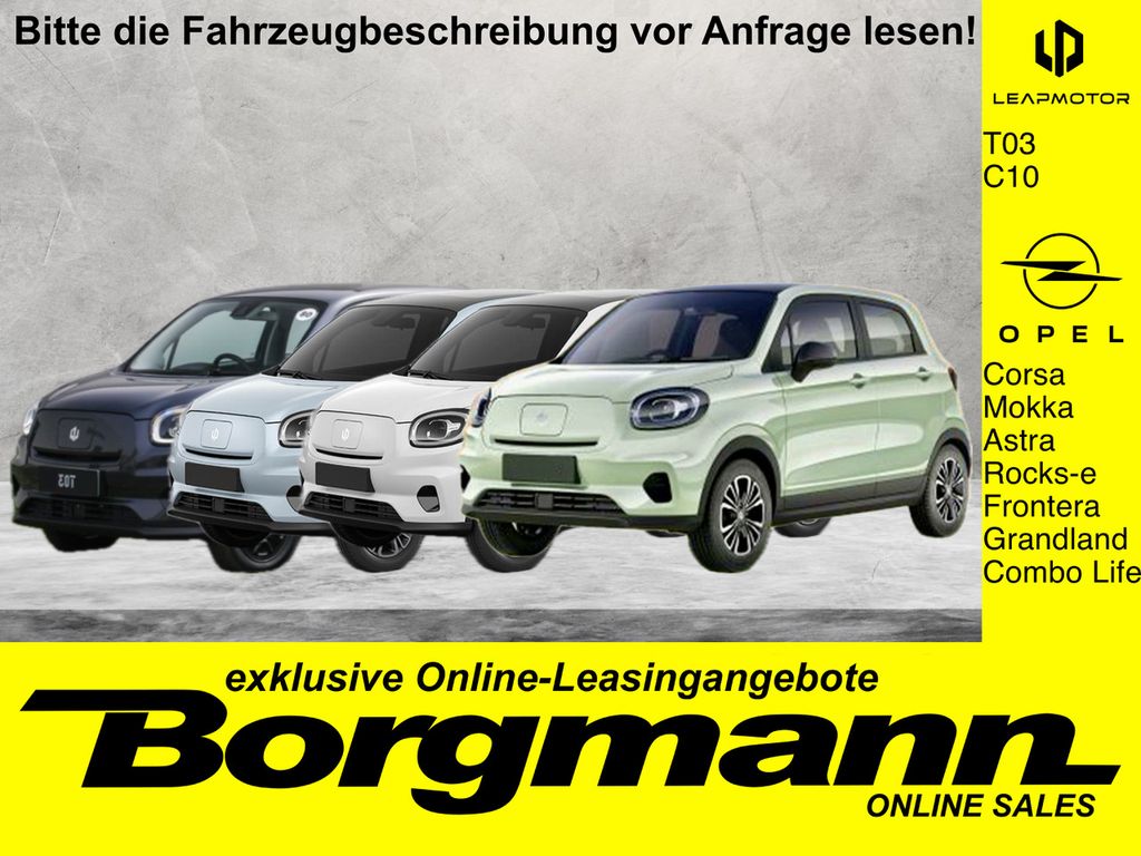 Leapmotor T03 - KLIMA - NAVI - Kamera - FRÜHLINGSAKTION