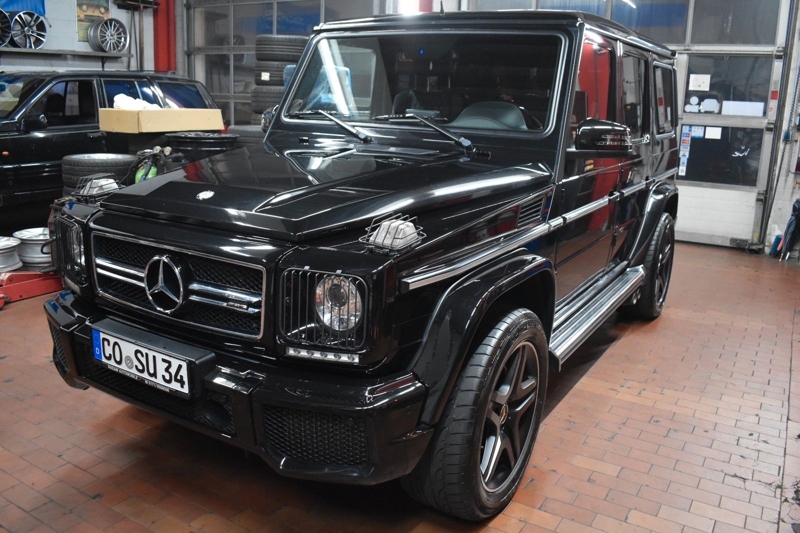 MERCEDES-BENZ G 63 AMG G -Modell Station *DESIGNO*SCHECKHEFT*