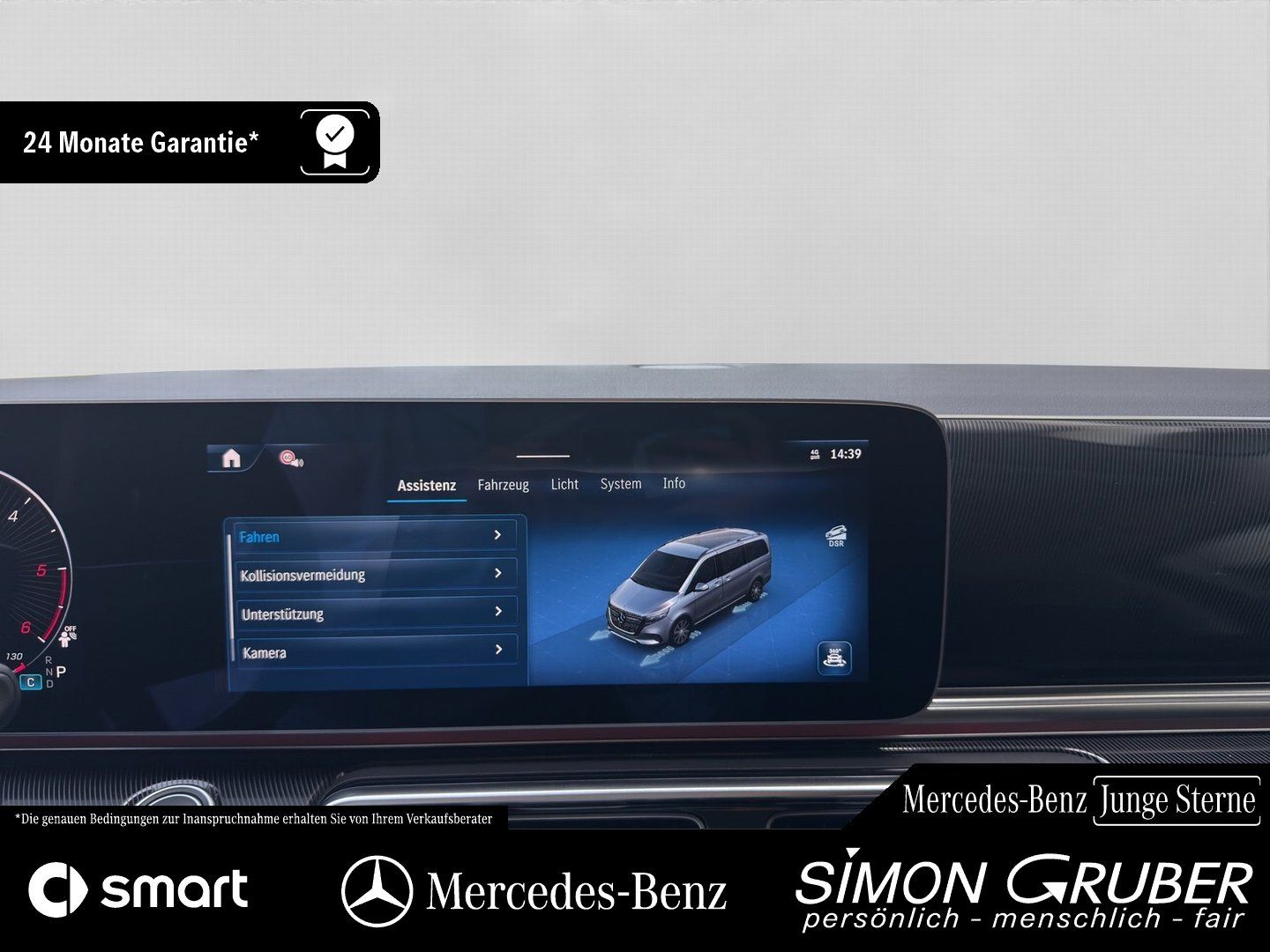 Fahrzeugabbildung Mercedes-Benz V 220 d 4M Kompakt AHK Distronic LED 360 Tisch