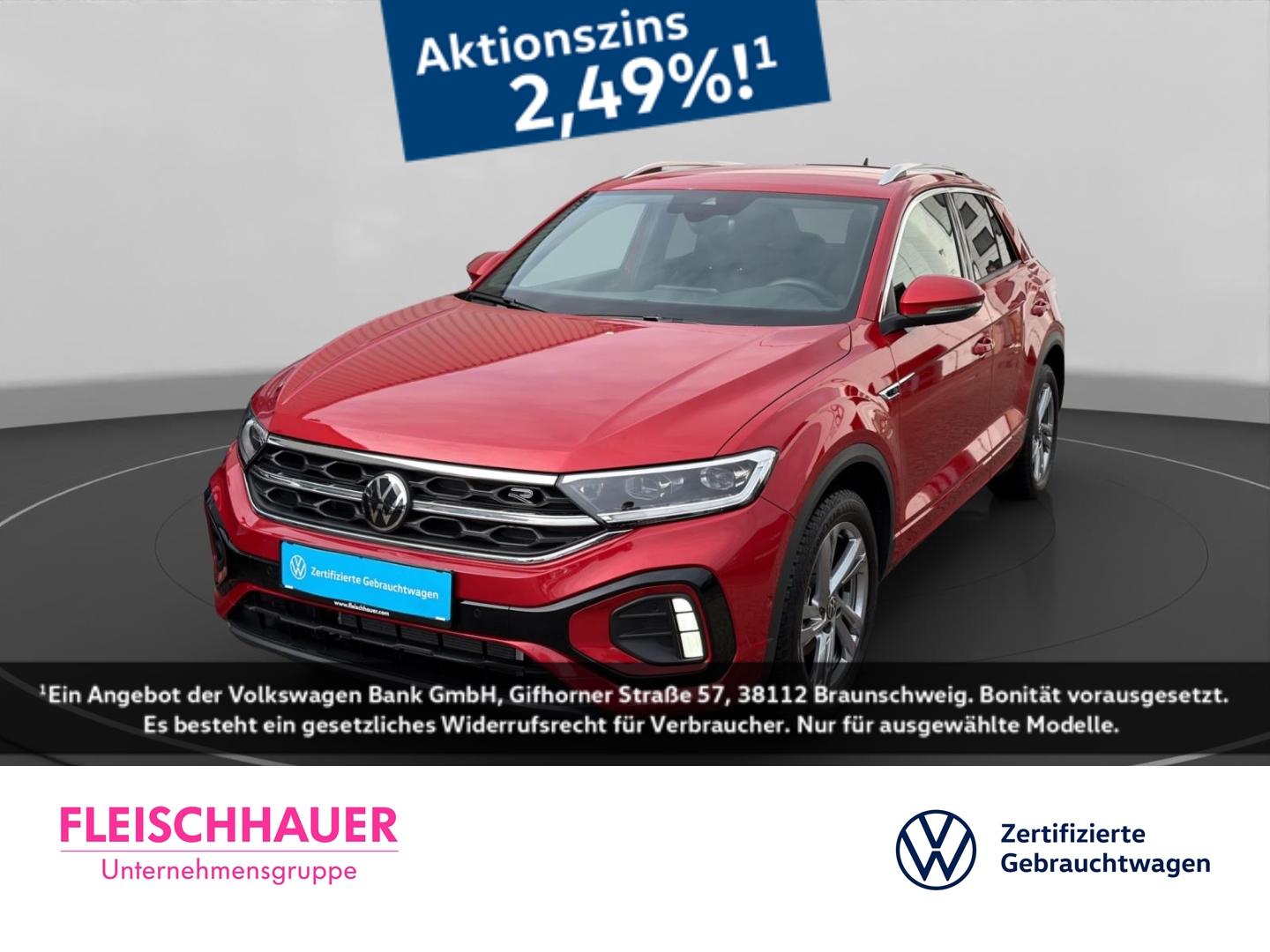 Volkswagen T-Roc R-Line 1.0 TSI  Navi+RK+ErgoActive+CarPlay