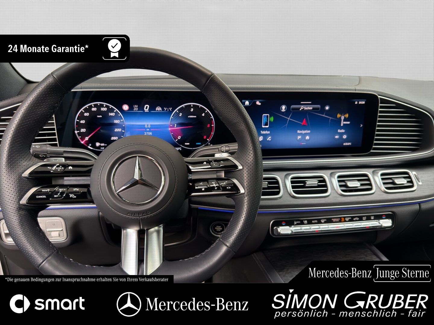 Fahrzeugabbildung Mercedes-Benz GLE 450 d 4M Coupe AMG Night Standhzg AHK 22Zoll