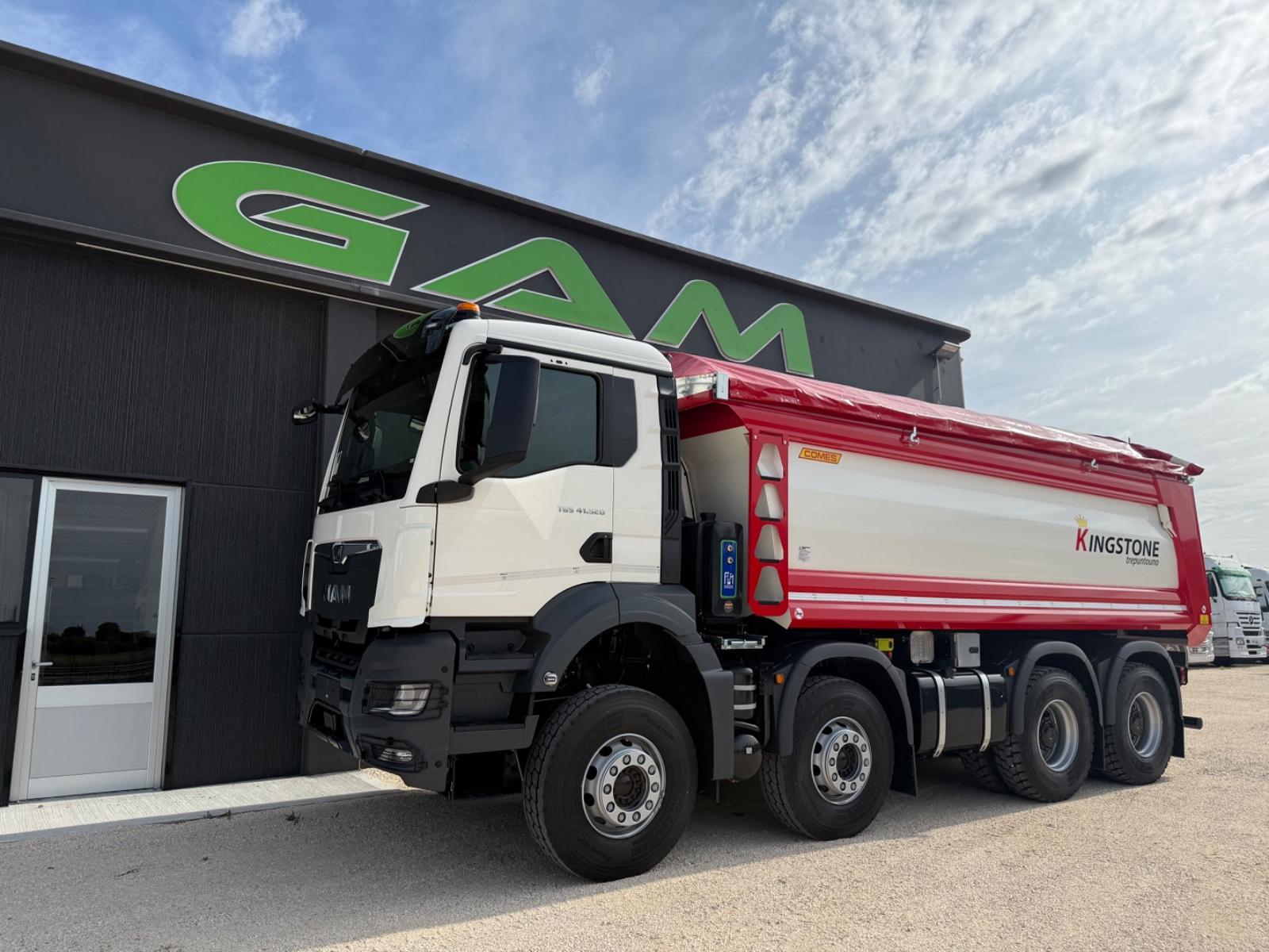 MAN 41.520 TGS 40Ton 8x4 Retarder KIPPER 20cbm