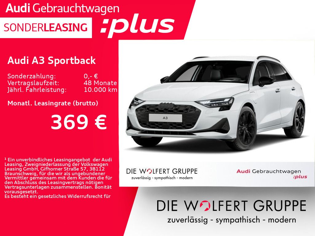 A3 Sportback advanced 40 TFSI e S tronic AHK*HUD