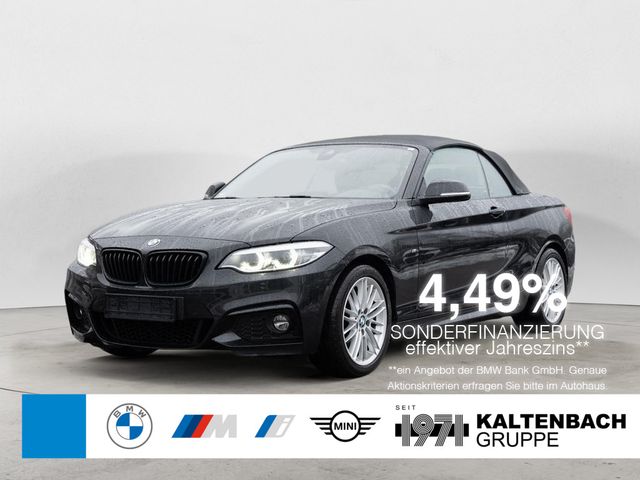 BMW 220i Cabrio M-Sportpaket SHZ NAVI W-LAN LED AHK