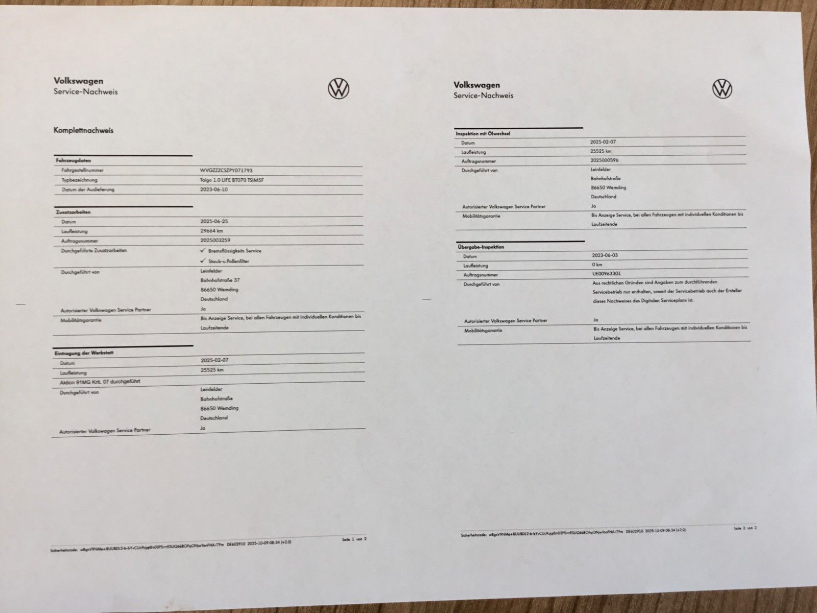 Fahrzeugabbildung Volkswagen Taigo 1.0 TSI Life+LED+App Connect+Kamera