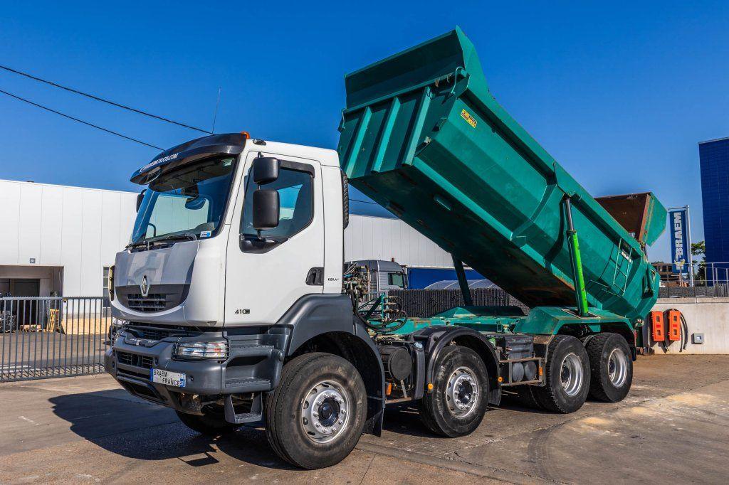 Renault KERAX 410 DXI+BENNE ENROCHEMENT HARDOX+INTARDER
