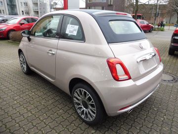 Fiat 500 C 1.0 GSE N3 Hybrid Star AppleCarPlay Glasda