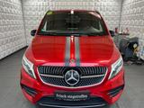 Mercedes-Benz V 300 4M Edition AMG Burmester AHK LED Nav AppC - rote Mercedes-Benz V 300