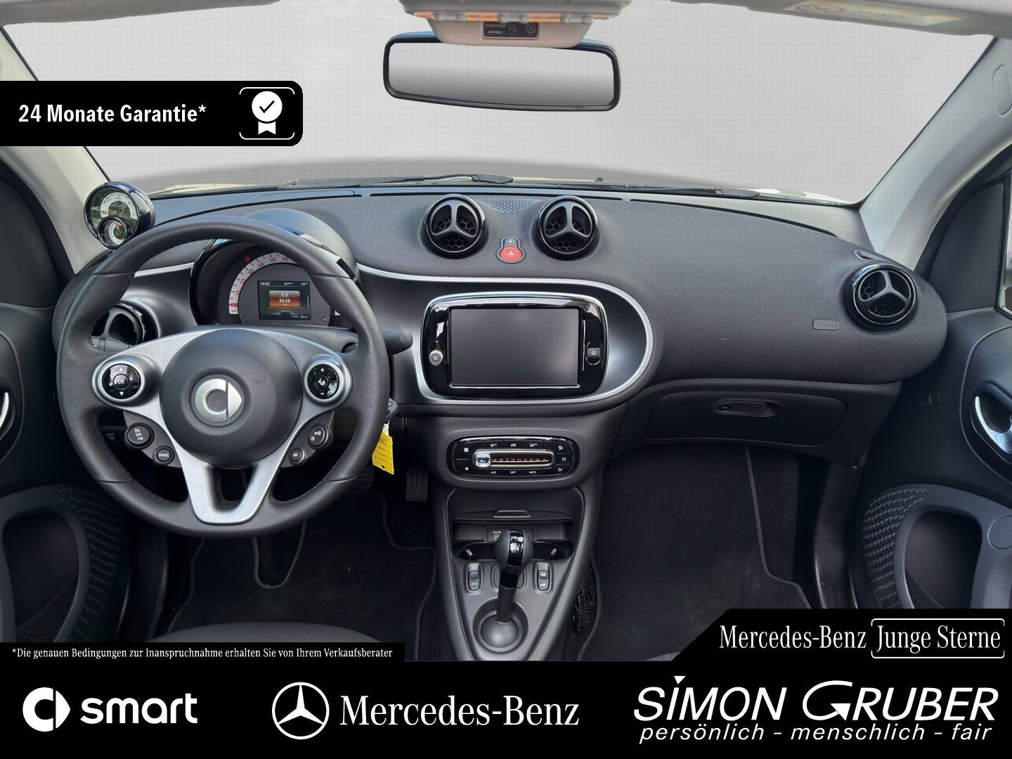 Fahrzeugabbildung Smart fortwo EQ Cabrio Exclusive Winter VollLED Kamera