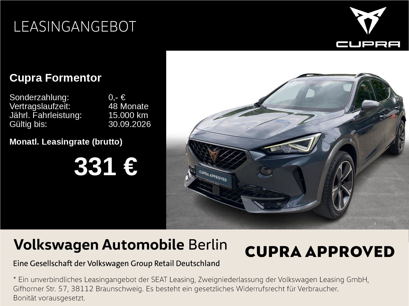 Cupra Formentor - Bild 1