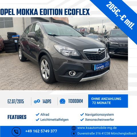 Opel Mokka Edition ecoFlex*1.Hand*Euro6*TÜV NEU*