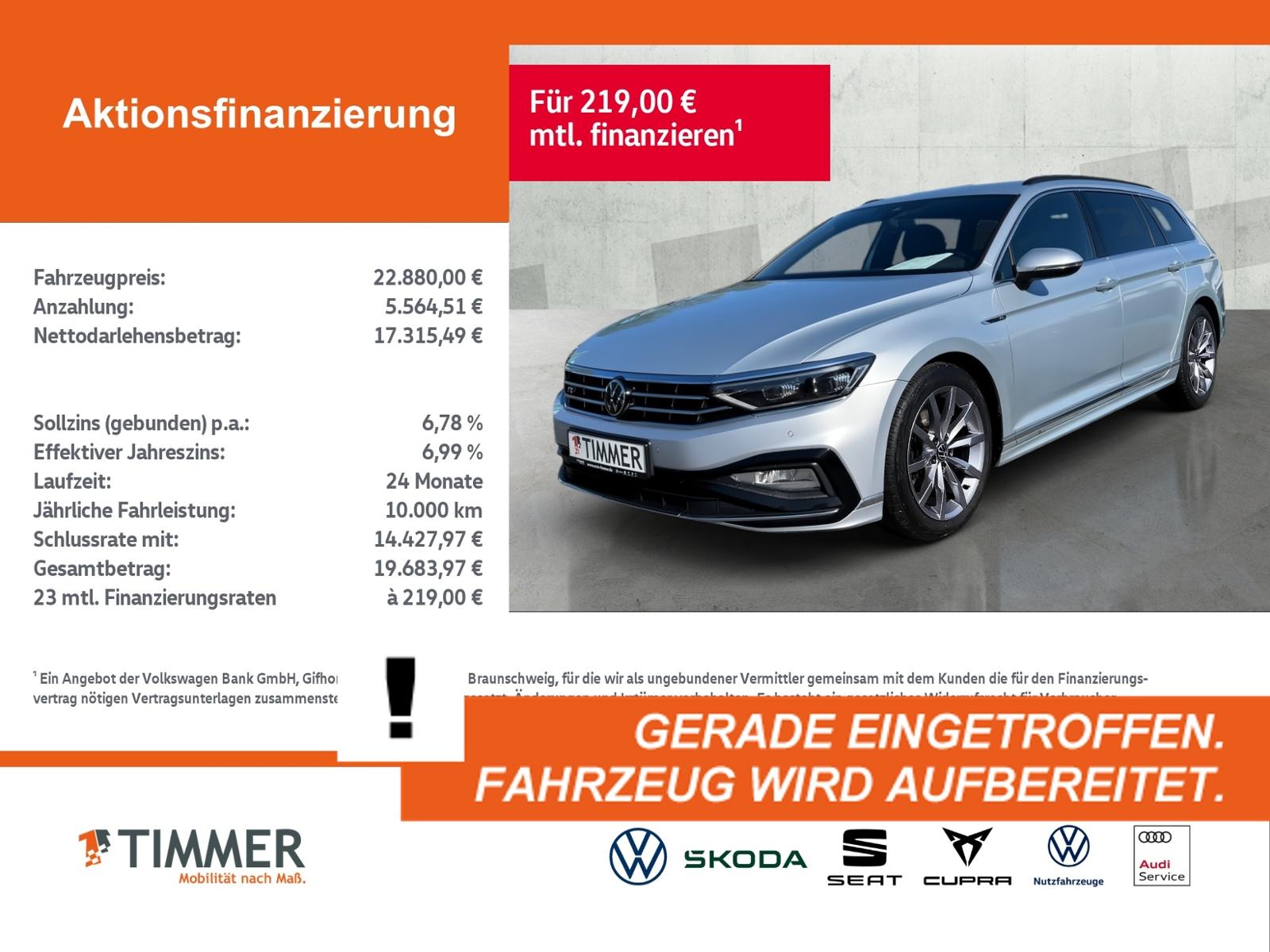 Volkswagen Passat Variant 2.0 TDI DSG R-LINE +AHK +IQ.LIGHT