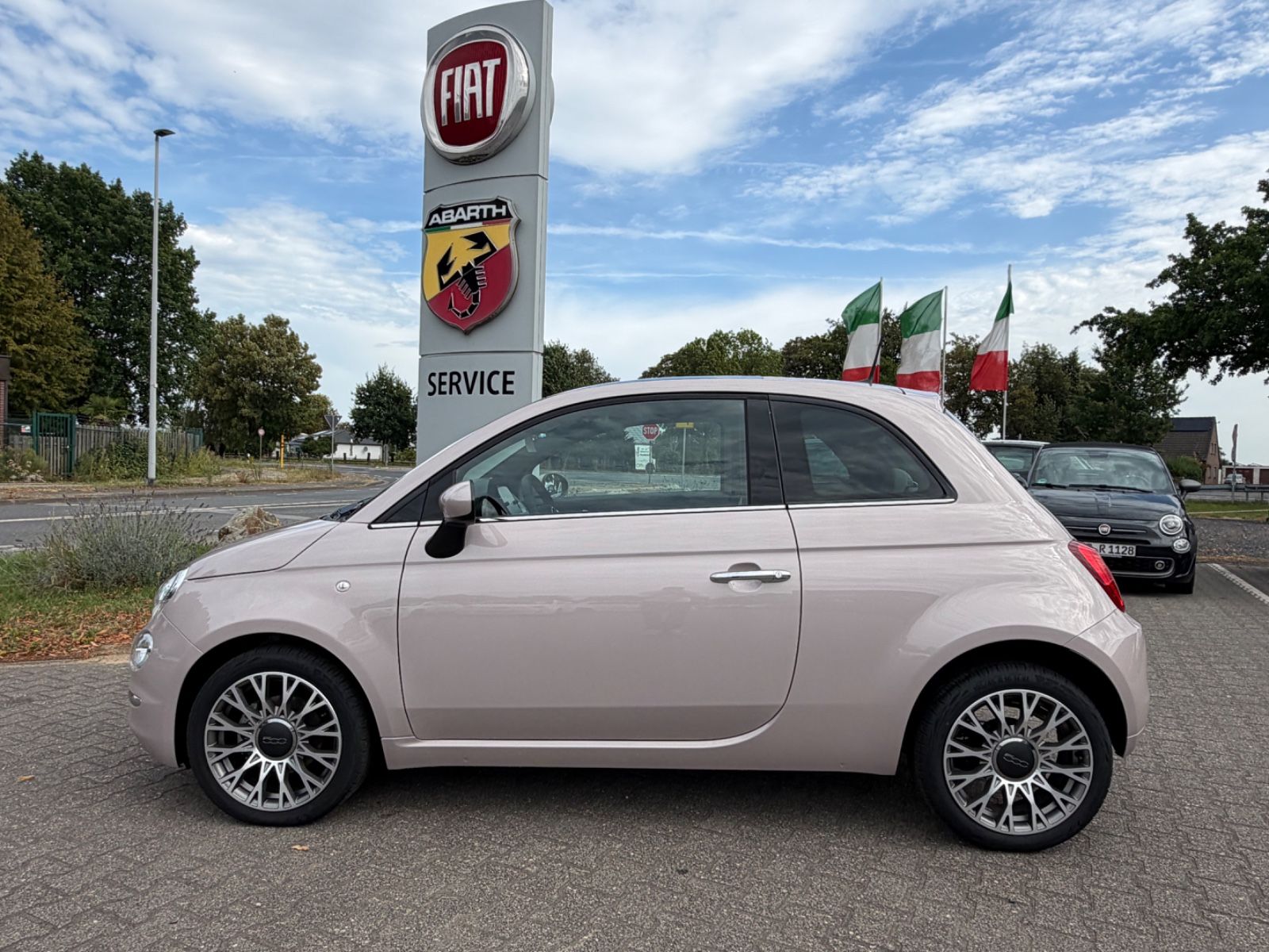 Fiat 500 Star Stella White*NW-Zustand*Xenon*Navi*UVM imagem 2