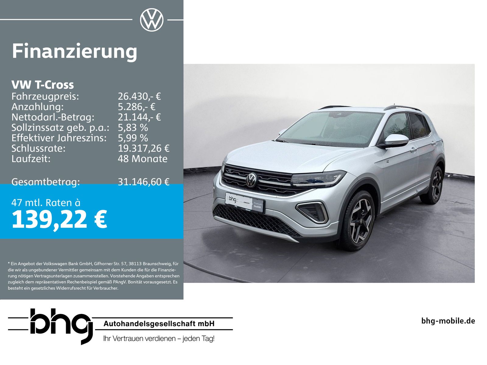 Volkswagen T-Cross 1.5 TSI ACT OPF DSG R-Line