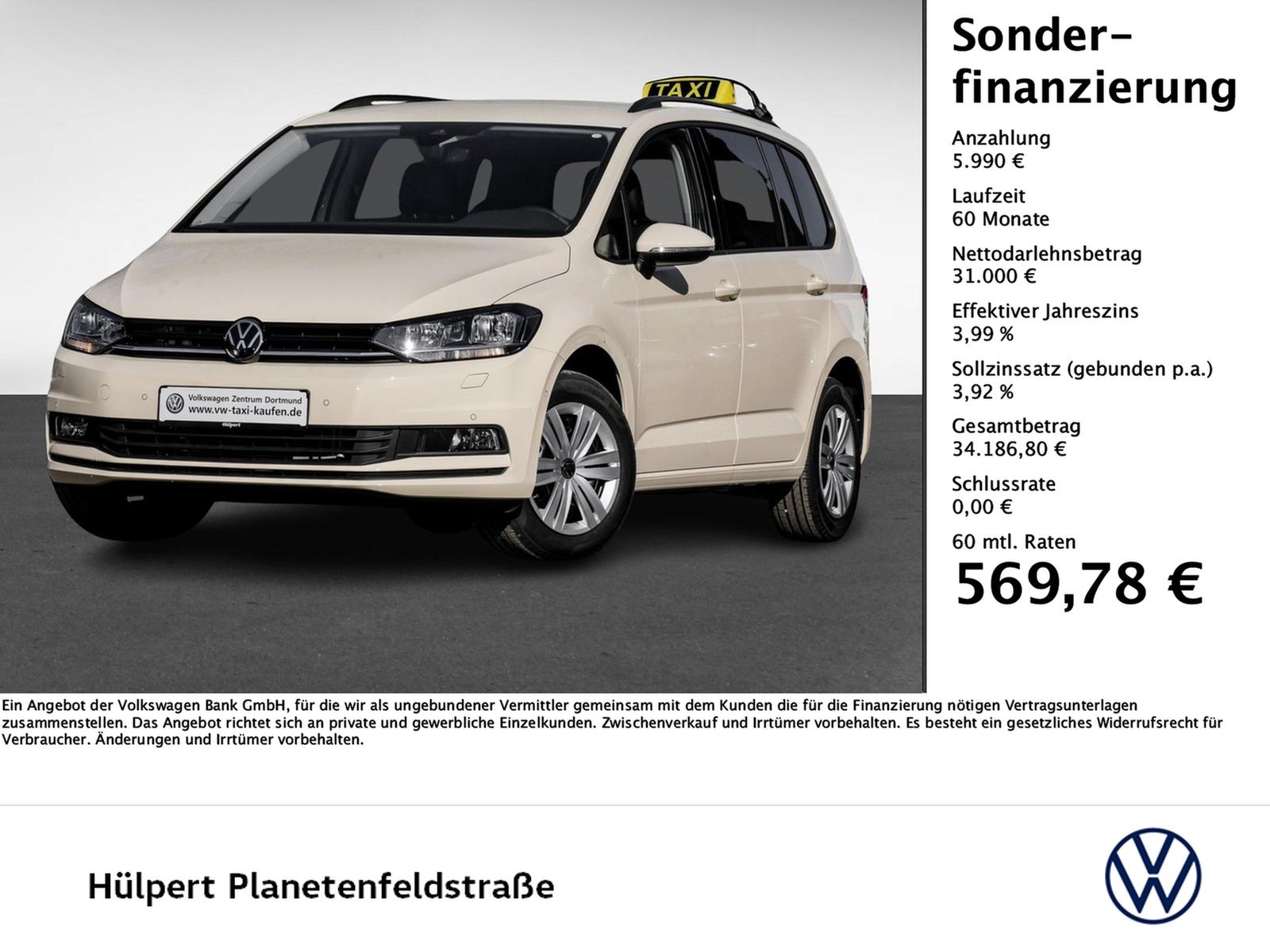 Volkswagen Touran 2.0 TAXI DSG SILBER EDITION | SONDERPREIS