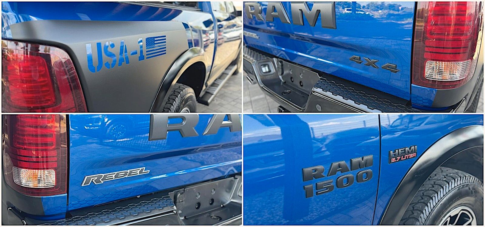 Fahrzeugabbildung Dodge RAM 5.7 V8 HEMI 4x4 REBEL Sport *Luftfahrwerk*