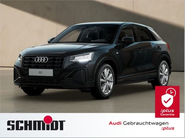 Audi Q2 35 TFSI S line AHK Leder Navi+ Kamera ACC Spo