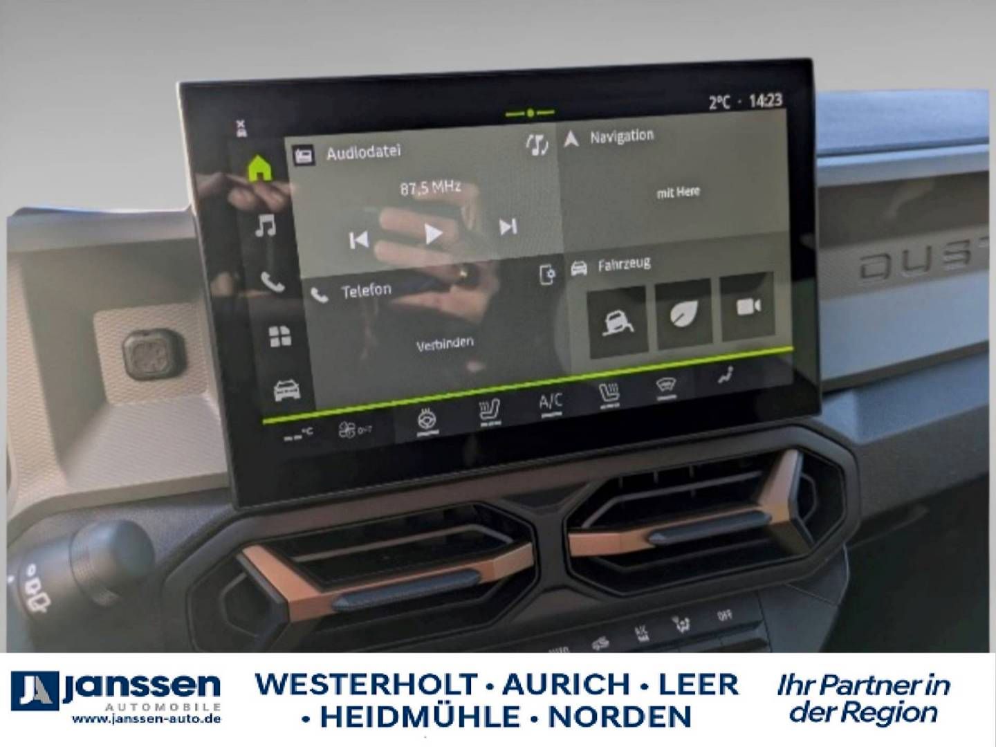 Fahrzeugabbildung Dacia Neuer Dacia Duster Extreme mild hybrid 140