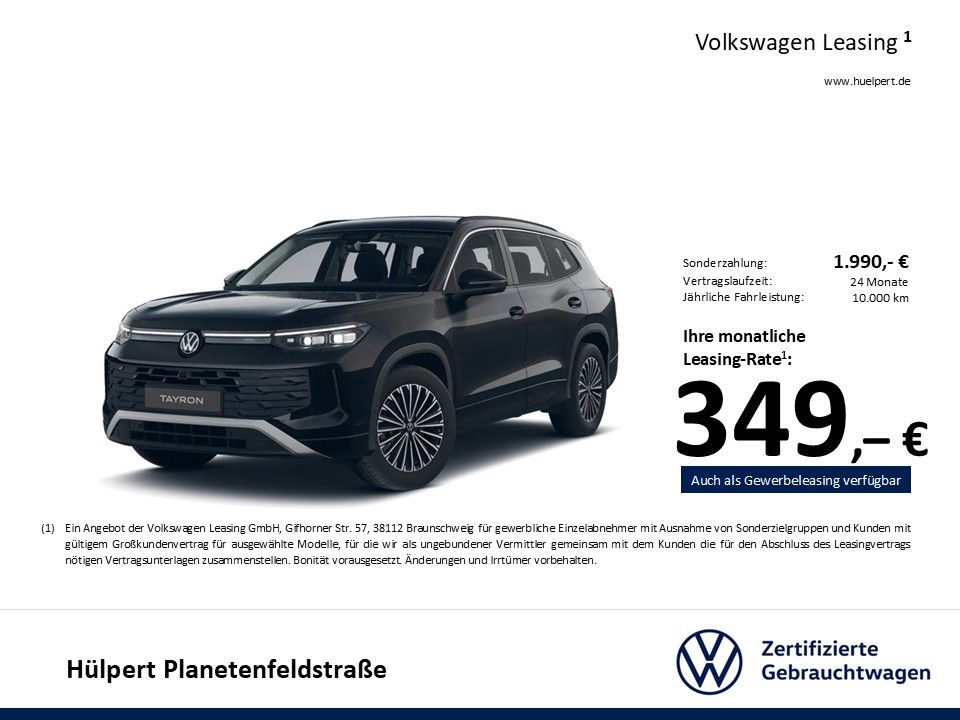 Volkswagen Tayron 2.0 LIFE 4X4 7SITZE AHK 360°CAM ACC LM18 foto 3