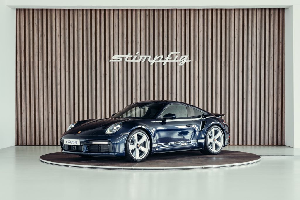 Porsche 992 Turbo 50 Jahre, PTS Oceanbluemetallic, MwSt.