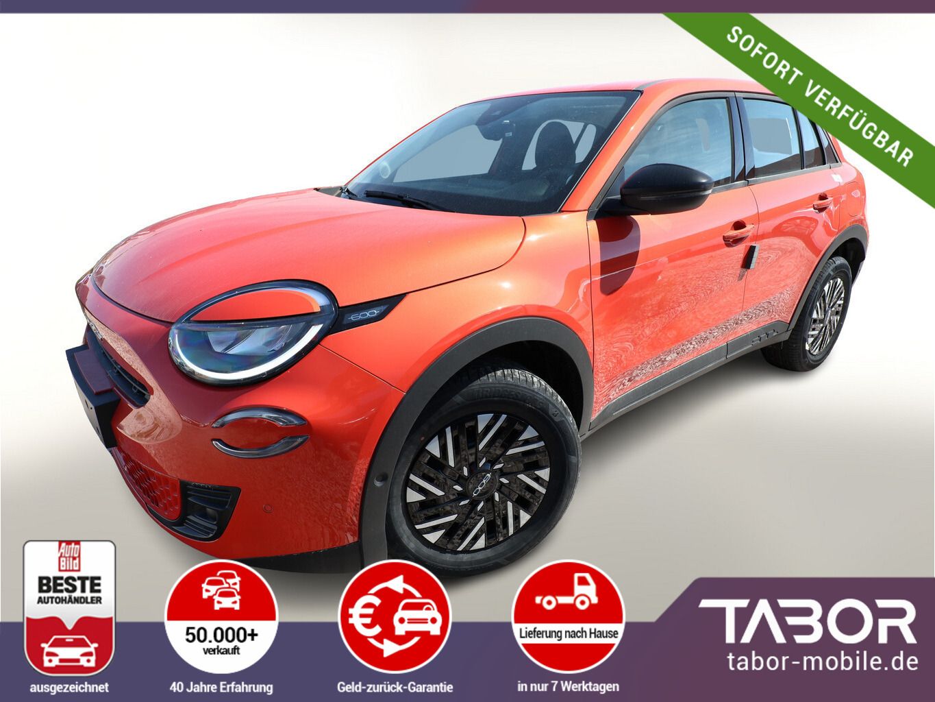 Fiat 600 MHEV 110 DCT PDC360° Keyl SHZ Kam Klimaaut