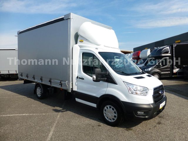 Ford Transit Pritsche Plane 4,25m Klima Temp. DAB