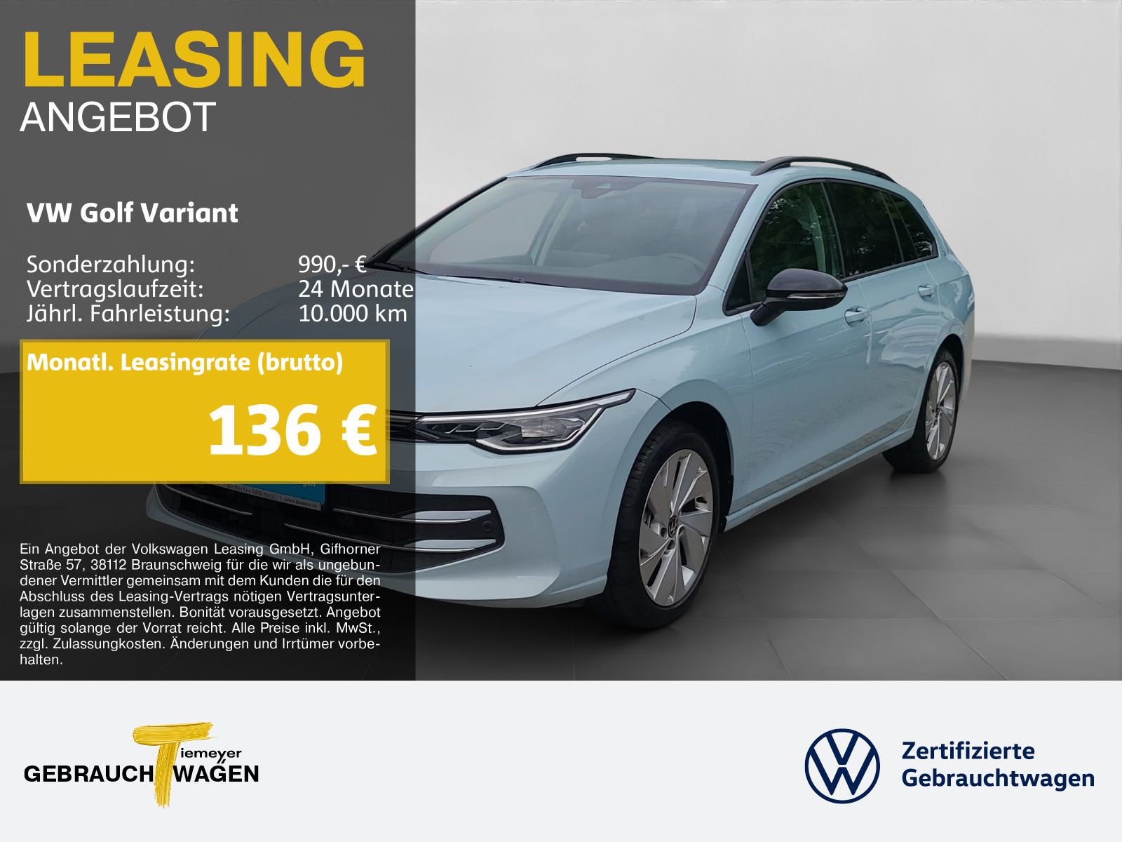 Volkswagen Golf Variant 1.5 TSI GOAL MATRIX 360° KEYLESS NA