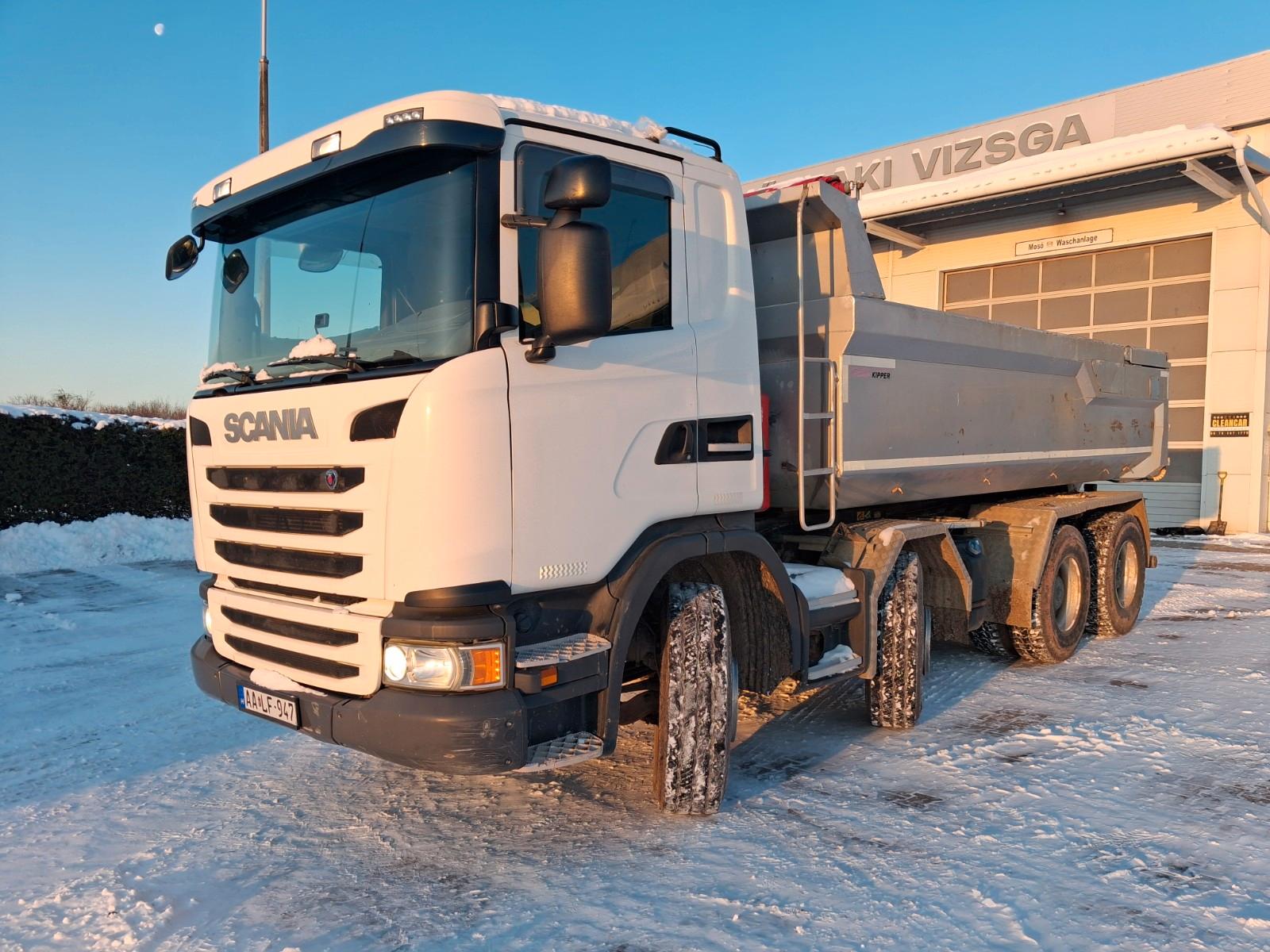 Scania G450 CB8X4MSZ - Trösch Hinterkipper
