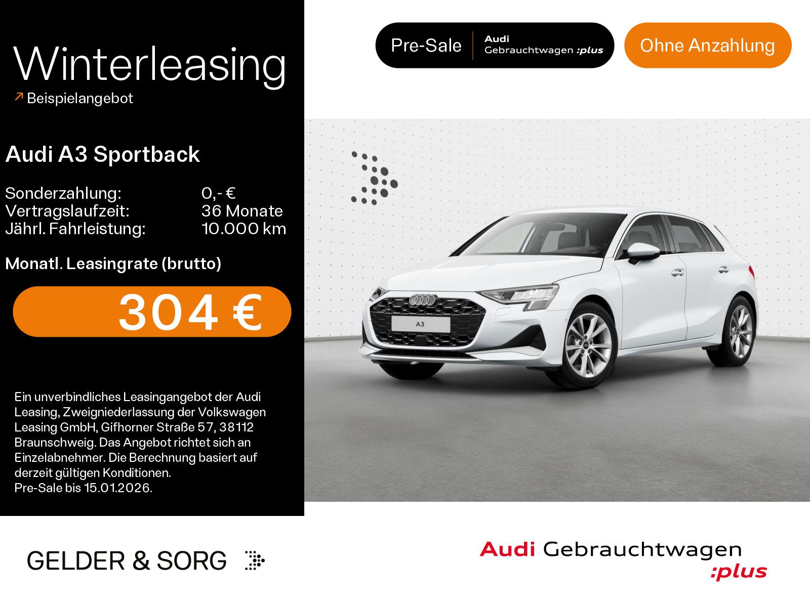 Audi A3 Sportback 35 TDI advanced LED*RFK*Virtual