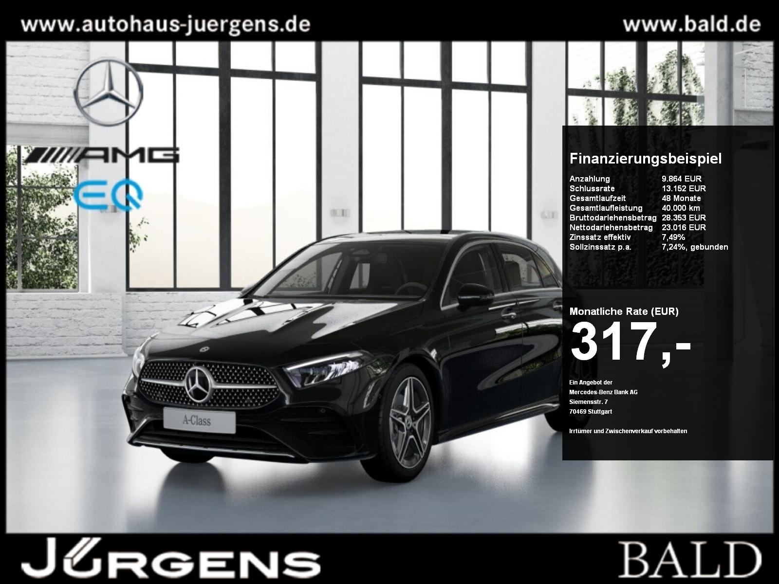 Mercedes-Benz A 200 AMG-Sport/LED/Cam/Pano/Ambiente/SHZ/18'