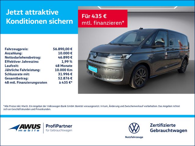 T7 Multivan 2.0 TDI DSG 110kW, Standheizung, 6-S