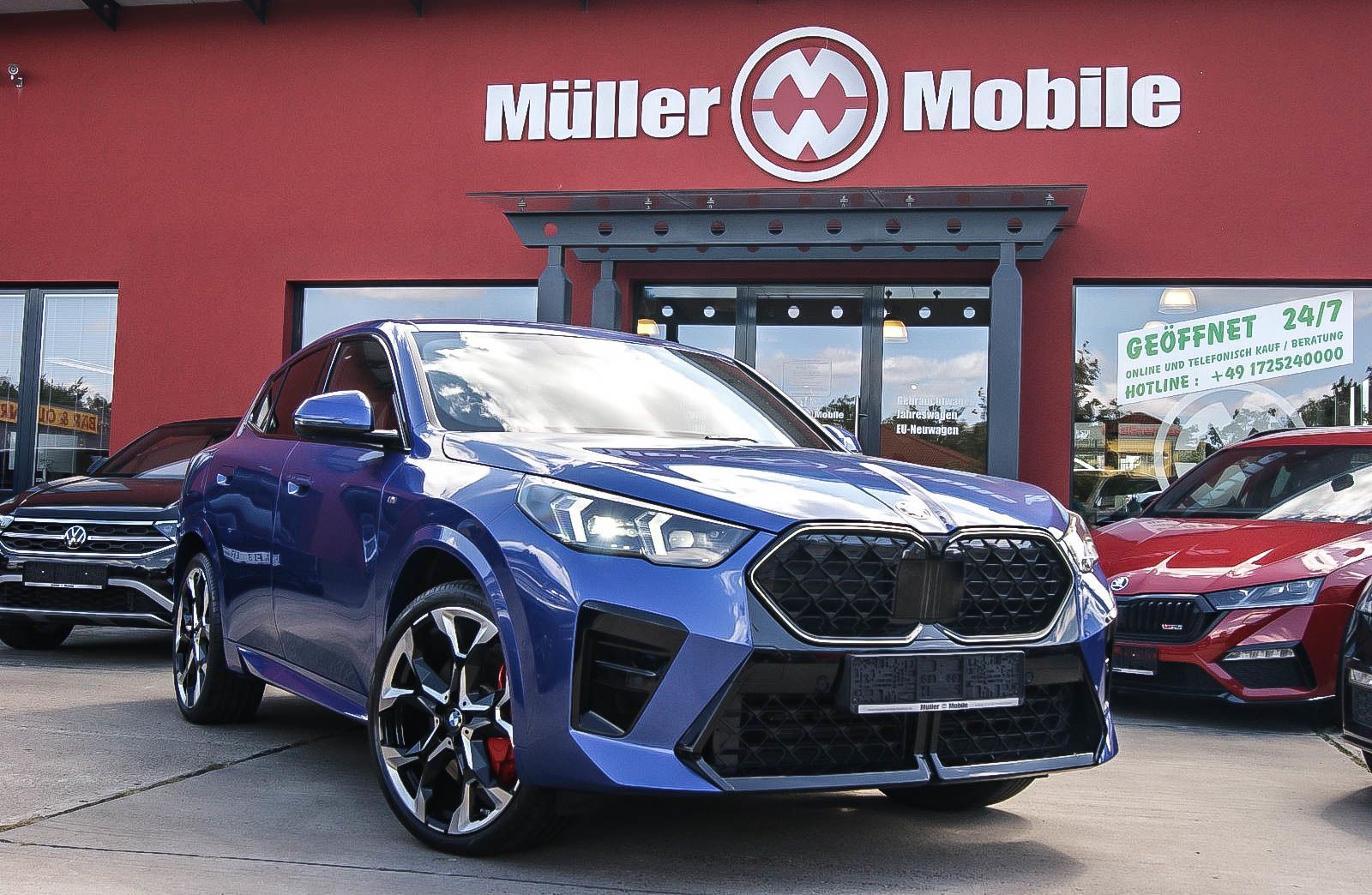 Fahrzeugabbildung BMW X2 20 i sDrive M Sport Pro IconicGlow Coral Rot