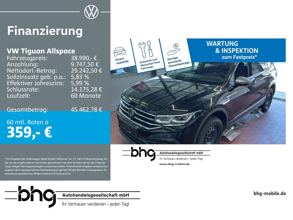 Image of Volkswagen Tiguan Allspace