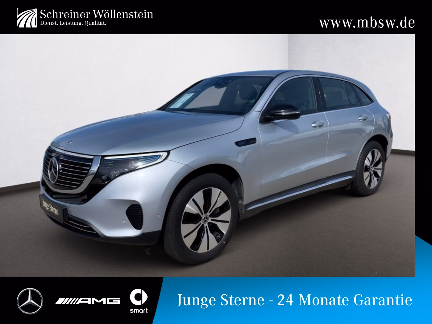 Mercedes-Benz EQC 400 4MATIC MBUX*Mbeam*AR*CarPlay*AUT*Distr