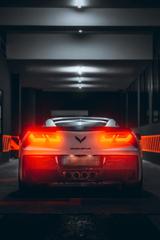 Corvette C7 6.2 V8 AT8 Stingray Red Edition Stingray ... - weiße Corvette C7