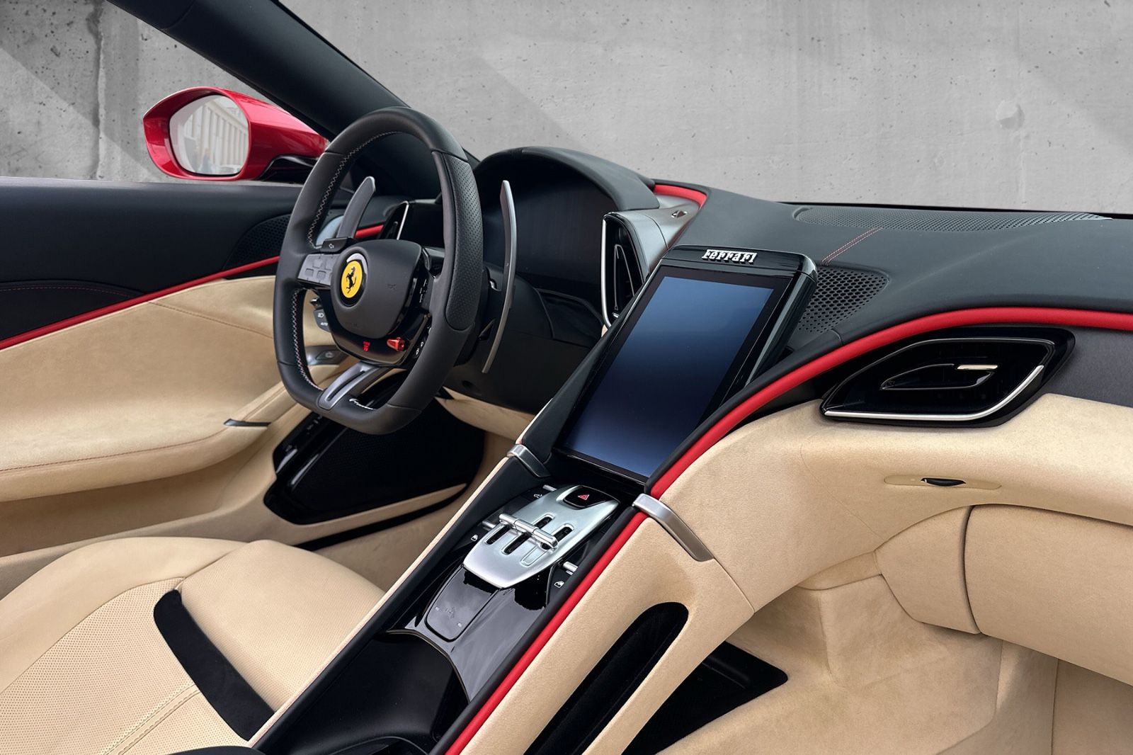 Fahrzeugabbildung Ferrari Roma Spider*dt. Auto*360° Kam*Belüftet*Neck Warm