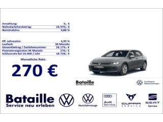 Volkswagen Golf VIII 1.5 TSI Life StandHZG AHK Kamera SHZ