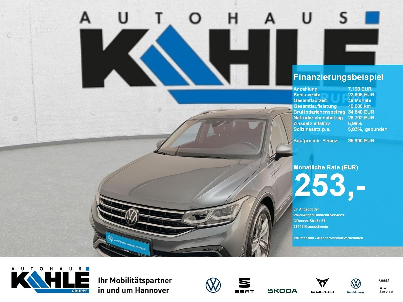 Volkswagen Tiguan Allspace 2.0 TSI DSG 4MOTION Elegance