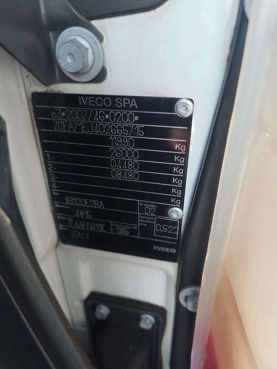 Fahrzeugabbildung Iveco Eurocargo ML120E25 LBW 1.500 3 Sitze Klima