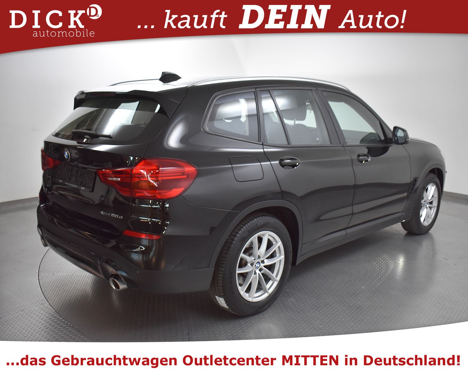 BMW X3 20d xDr Aut Advan NAVI+LED+SHZ+HEAD+TEMP+LC+M - Image 7