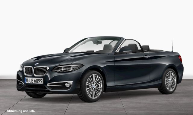 BMW 218i Cabrio Luxury Line LED WLAN RFK Navi Prof.